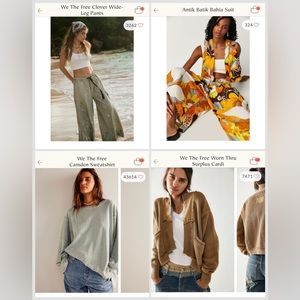 ISO these Free People items 🤩